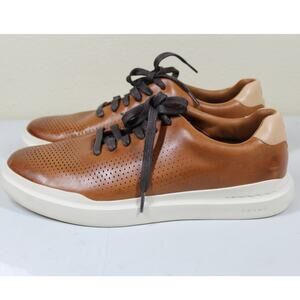 Cole Haan C31218 GrandPrø Rally Laser Cut Sneaker British Tan Mens Size 11M